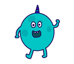 little pig KU CHI sticker #14848953