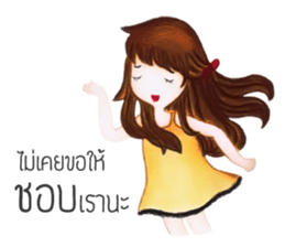 Kra-Dae Girl sticker #14849491