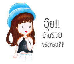 Kra-Dae Girl sticker #14849498