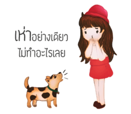 Kra-Dae Girl sticker #14849502