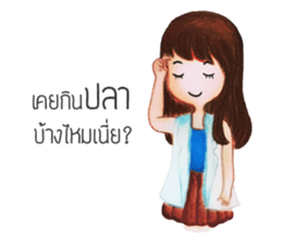 Kra-Dae Girl sticker #14849503