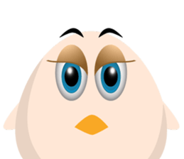 Bon The Pinky Egg sticker #14850640