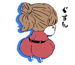 Hachi noji girl "Hachi Girl" sticker #14851145