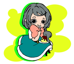 Hachi noji girl "Hachi Girl" sticker #14851146