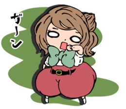 Hachi noji girl "Hachi Girl" sticker #14851149