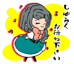 Hachi noji girl "Hachi Girl" sticker #14851150