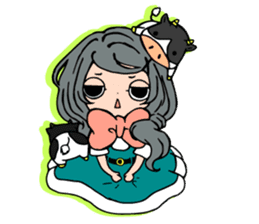 Hachi noji girl "Hachi Girl" sticker #14851154