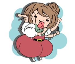 Hachi noji girl "Hachi Girl" sticker #14851156