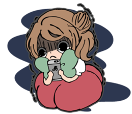 Hachi noji girl "Hachi Girl" sticker #14851157