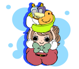 Hachi noji girl "Hachi Girl" sticker #14851161