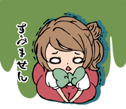 Hachi noji girl "Hachi Girl" sticker #14851164