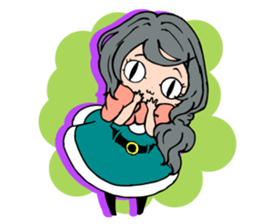 Hachi noji girl "Hachi Girl" sticker #14851167