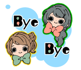 Hachi noji girl "Hachi Girl" sticker #14851173