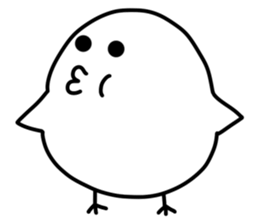 Hiyomaru brother of a chick sticker #14851432