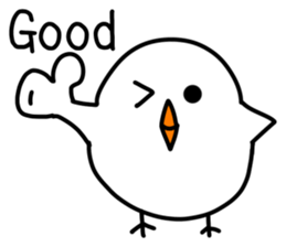 Hiyomaru brother of a chick sticker #14851433