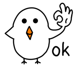 Hiyomaru brother of a chick sticker #14851436