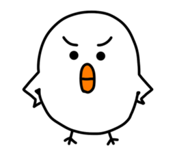 Hiyomaru brother of a chick sticker #14851446