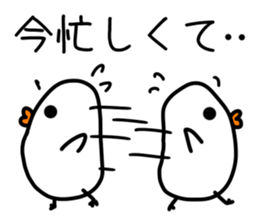 Hiyomaru brother of a chick sticker #14851458