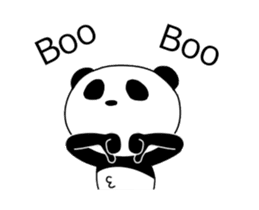 ultra high speed motion panda EG sticker #14851704