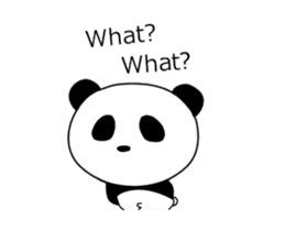 ultra high speed motion panda EG sticker #14851720