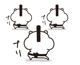 Sumo bear(1) sticker #14853310