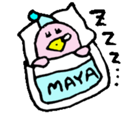 I am Maya ! sticker #14853471