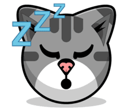 Kitty Cat Stickers - Feline Emoji sticker #14853516