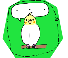 The birds I feel cutting off. sticker #14853661