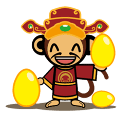 SIMIAN & Friends Collection - Rooster sticker #14856480