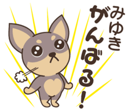 Miyuki Dog sticker #14857521