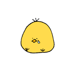 Chick of some kind of fans sticker #14857583