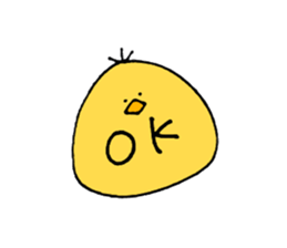 Chick of some kind of fans sticker #14857587