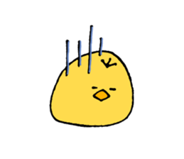 Chick of some kind of fans sticker #14857590