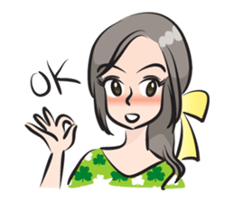 Leah sticker #14857756