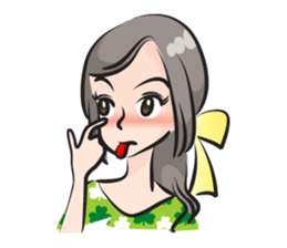 Leah sticker #14857763