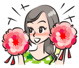 Leah sticker #14857767