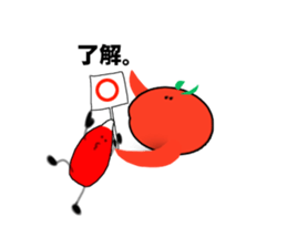 Daily life in Tomakawa and Ketchuplin sticker #14858454