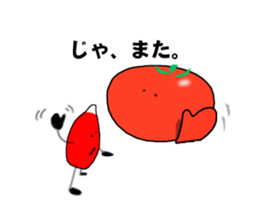 Daily life in Tomakawa and Ketchuplin sticker #14858459