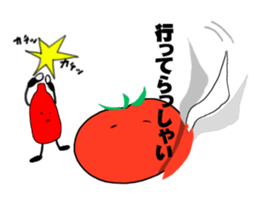 Daily life in Tomakawa and Ketchuplin sticker #14858466