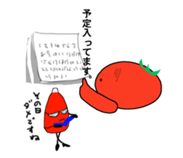 Daily life in Tomakawa and Ketchuplin sticker #14858473