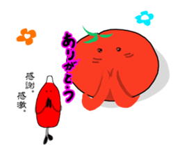 Daily life in Tomakawa and Ketchuplin sticker #14858485