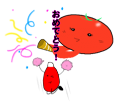 Daily life in Tomakawa and Ketchuplin sticker #14858490