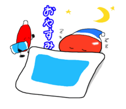 Daily life in Tomakawa and Ketchuplin sticker #14858491