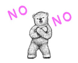 Grimy Bear Animated sticker #14858559