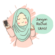 Azmeela Hijab : Happy Shopping sticker #14858786