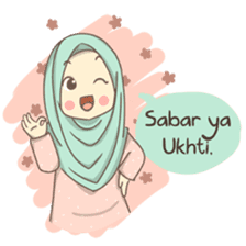 Azmeela Hijab : Happy Shopping sticker #14858787