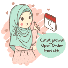 Azmeela Hijab : Happy Shopping sticker #14858789