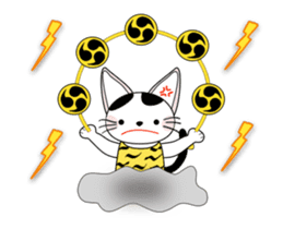 Animation happy cat "FUKU" third series sticker #14858847