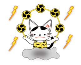 Animation happy cat "FUKU" third series sticker #14858847
