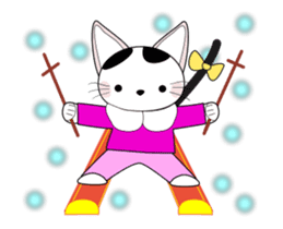 Animation happy cat "FUKU" third series sticker #14858849